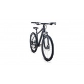 Велосипед FORWARD APACHE 27,5 2.0 disc (27,5" 21 ск. рост 21") 2020-2021, черный матовый/черный
