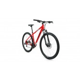 Велосипед FORWARD APACHE 29 2.2 S disc (29" 21 ск. рост 19") 2020-2021, красный/серебристый