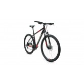 Велосипед FORWARD APACHE 29 2.2 S disc (29" 21 ск. рост 19") 2020-2021, черный/красный