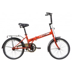Велосипед NOVATRACK 20" складной, TG20, оранжевый, тормоз нож, двойной обод, багажник 20FTG201.OR20 
